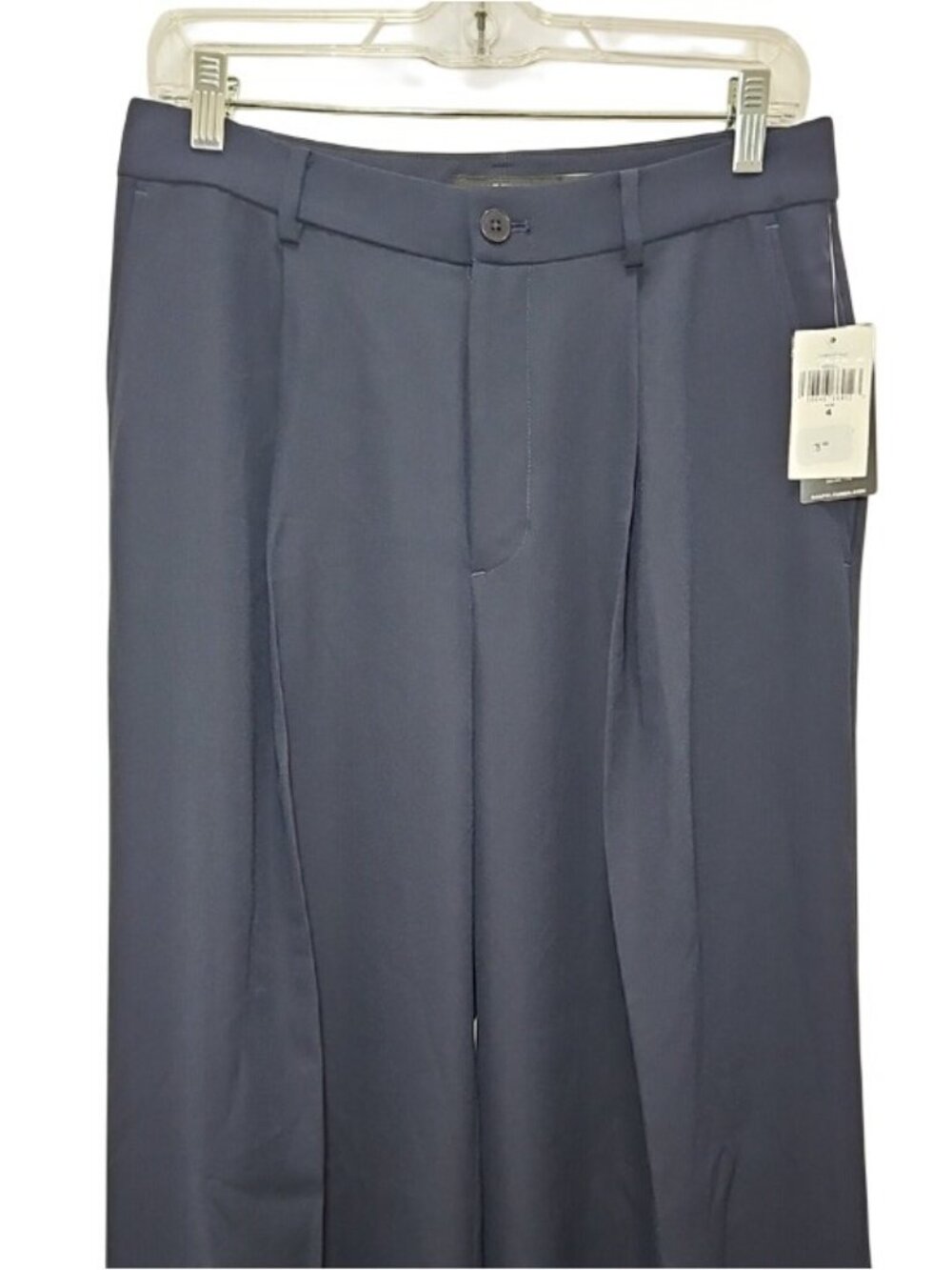 Lauren Ralph Lauren Black Label Double-Faced Georgette Wide-Leg Pant New Size 14 - Picture 3 of 13
